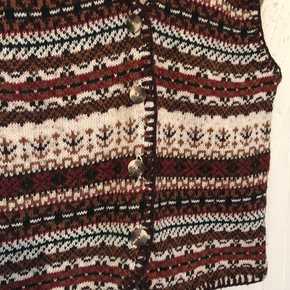 Vintage wool blend vest - Picture 2 of 8